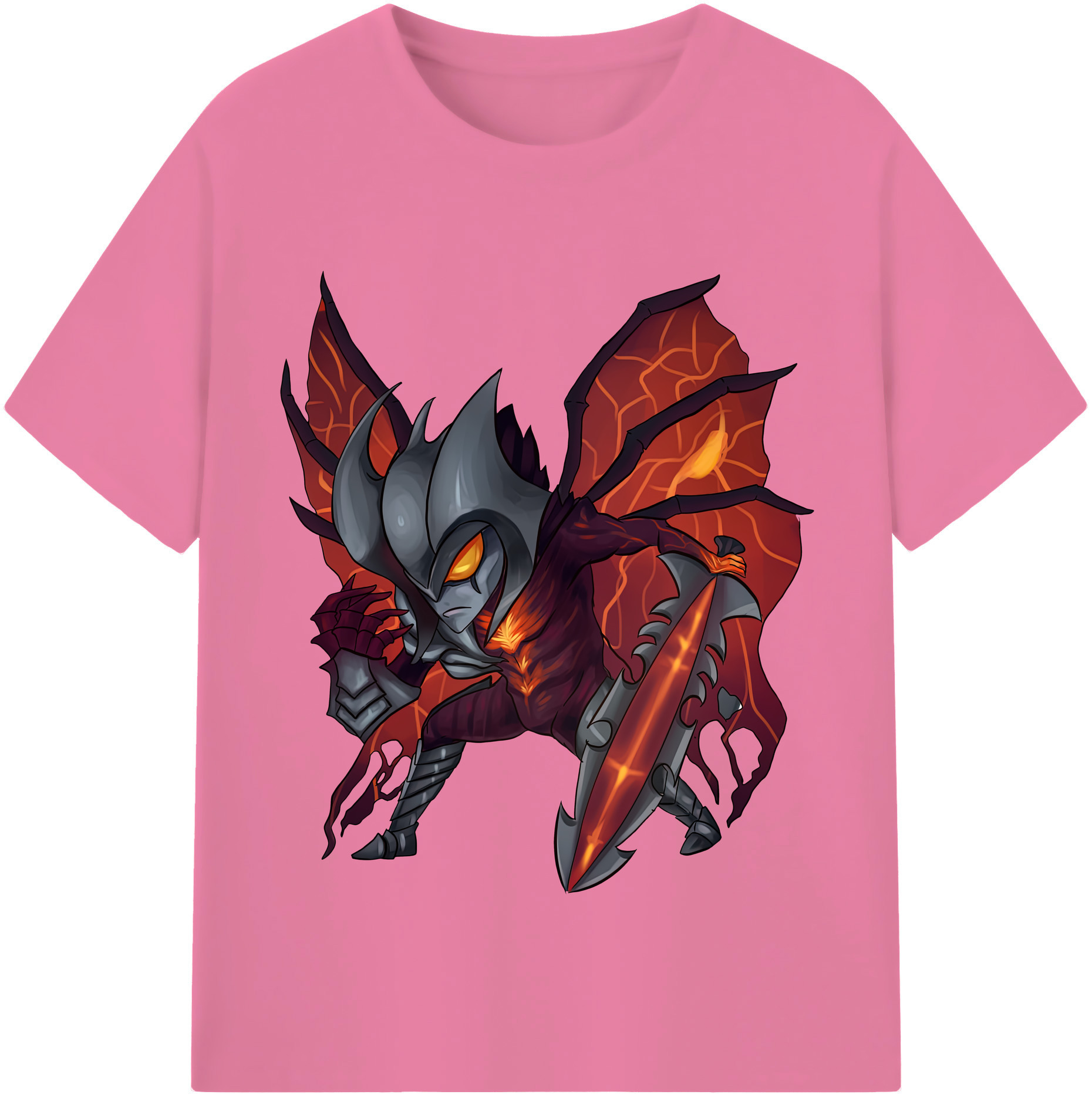 リーグ・オブ・レジェンド League of Legends LOL 綿100％半袖Tシャツ（フロントプリント）